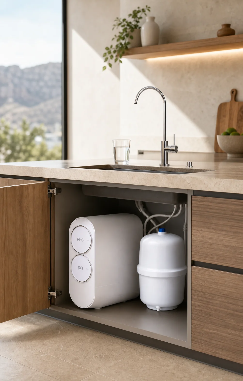 Ficha tecnica Osmosis inversa 200 GPD con monitoreo en tiempo real.